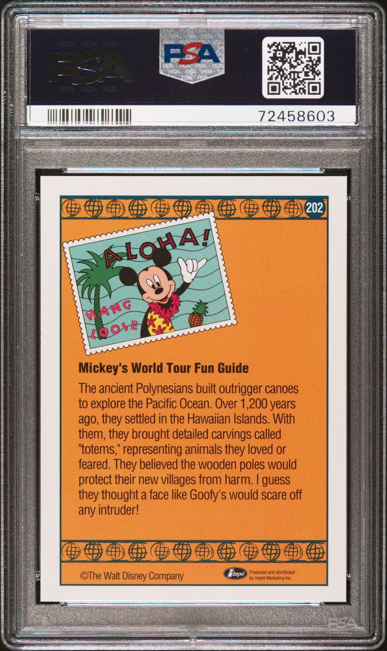1991 Miki Tiki PSA 8