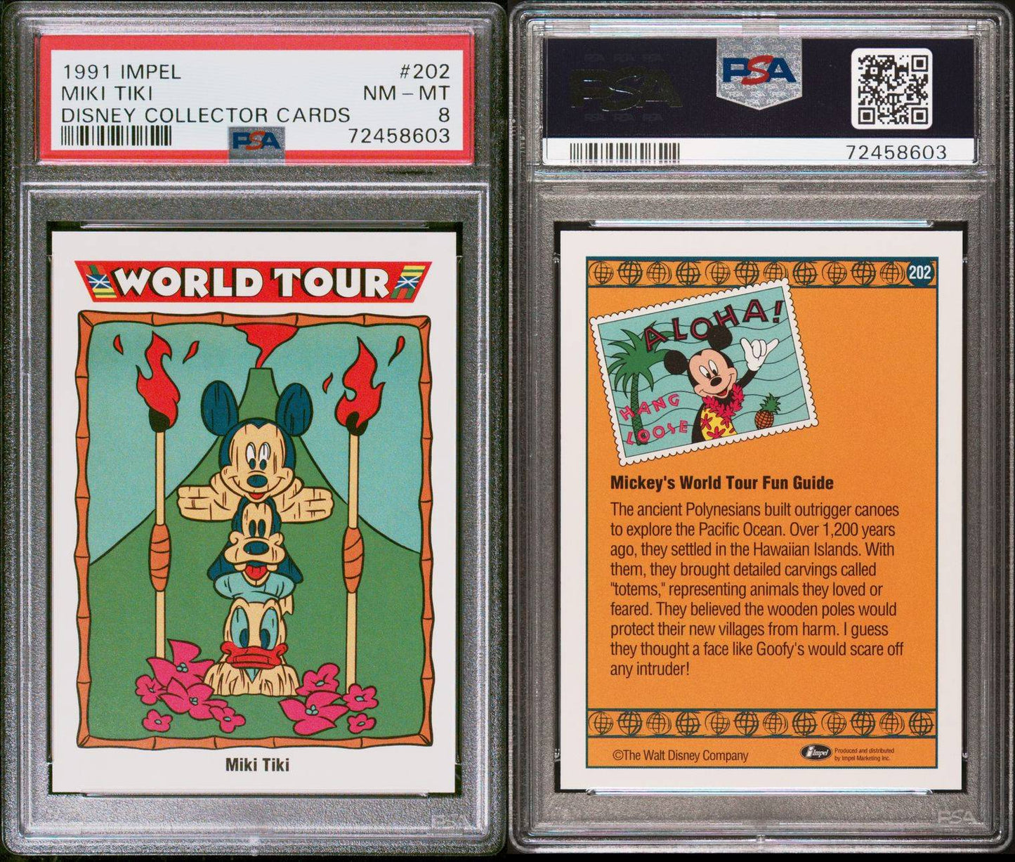 1991 Miki Tiki PSA 8