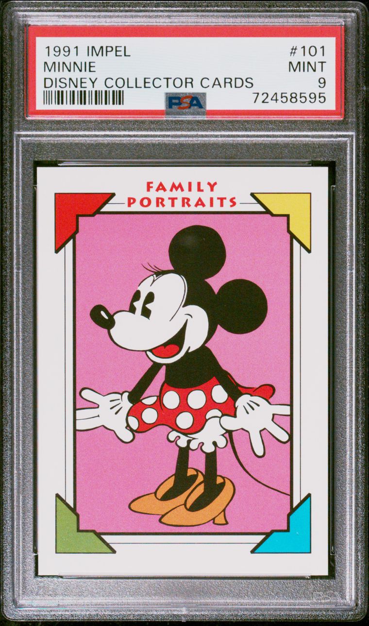 1991 Impel Disney Minnie PSA 9