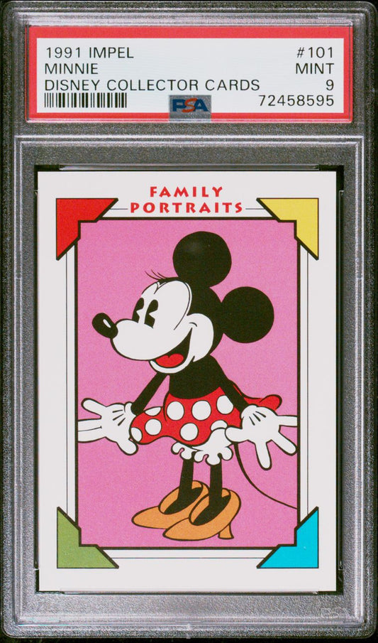 1991 Impel Disney Minnie PSA 9