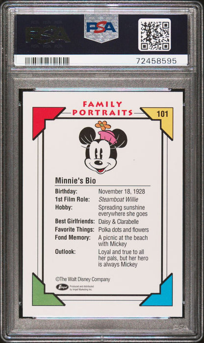 1991 Impel Disney Minnie PSA 9