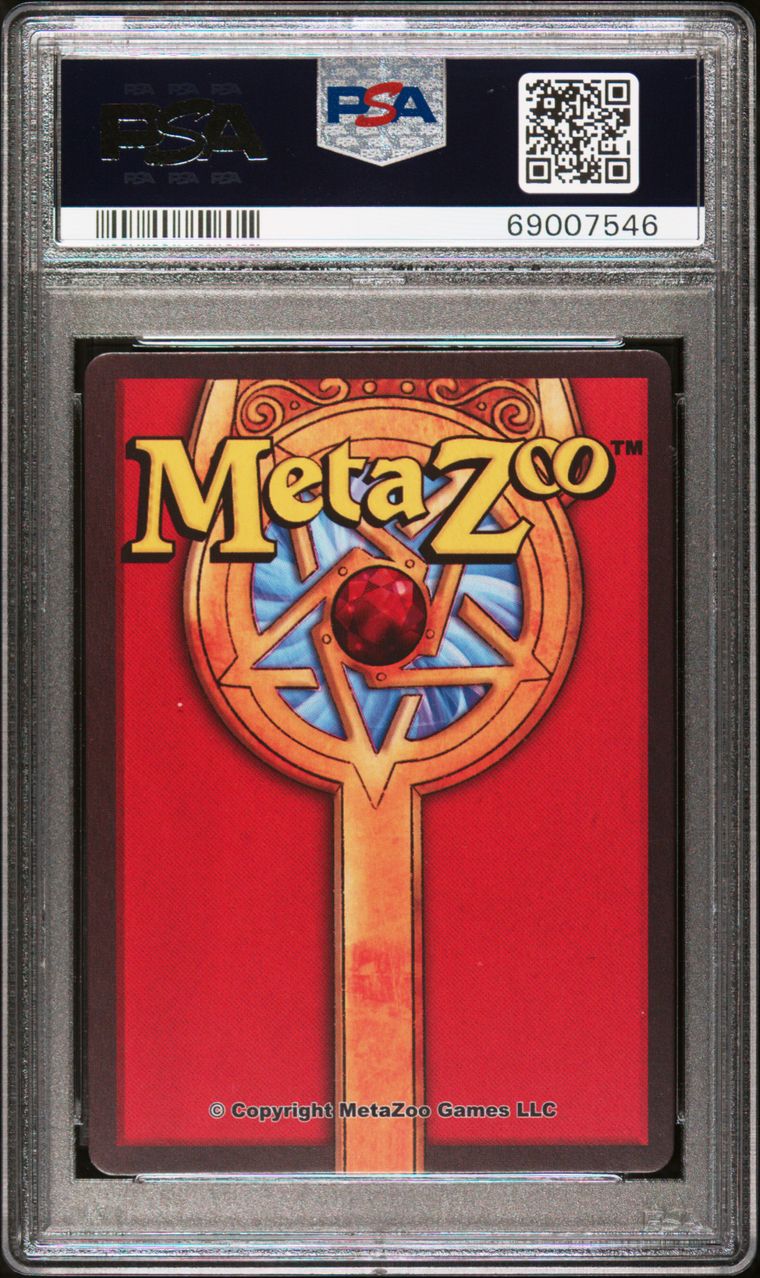 2022 MetaZoo Big Bird HOLO Wilderness PSA 8