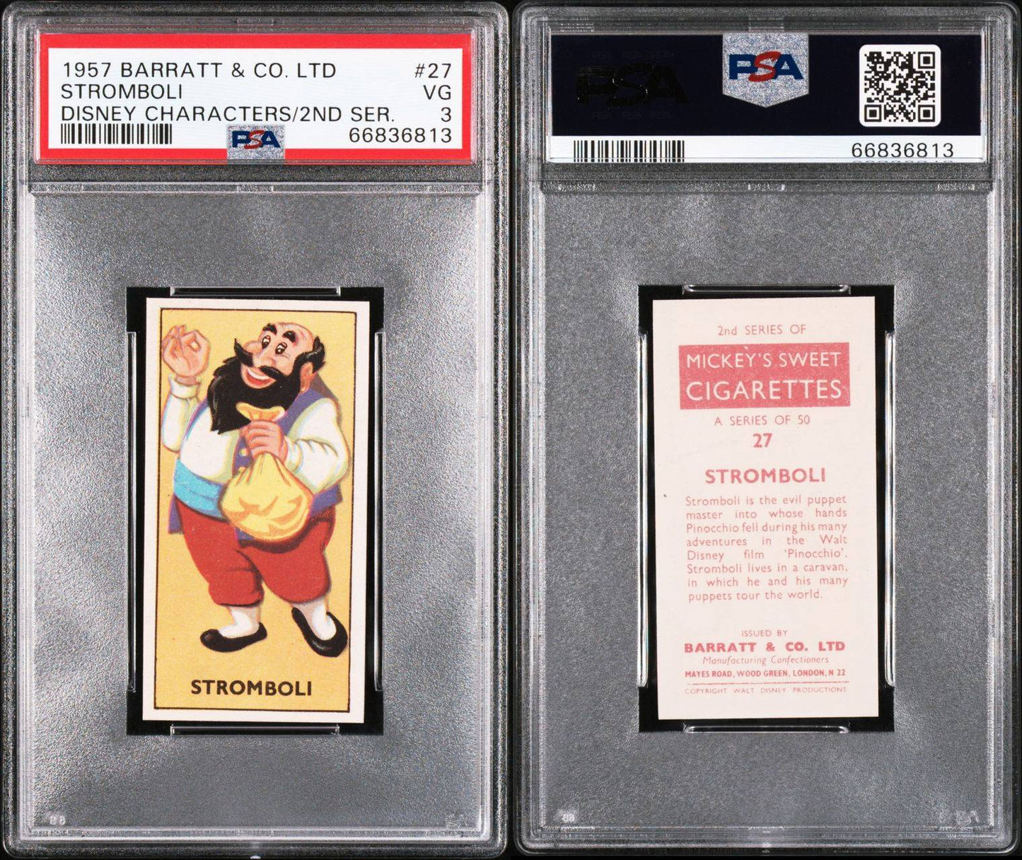 1957 Stromboli Barratt & Co PSA 3
