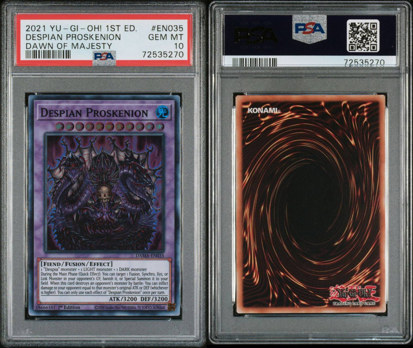 2021 Despian Proskenion 1st edition PSA 10