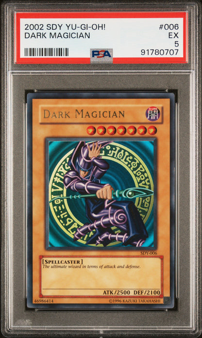 2002 Dark Magician SDY PSA 5