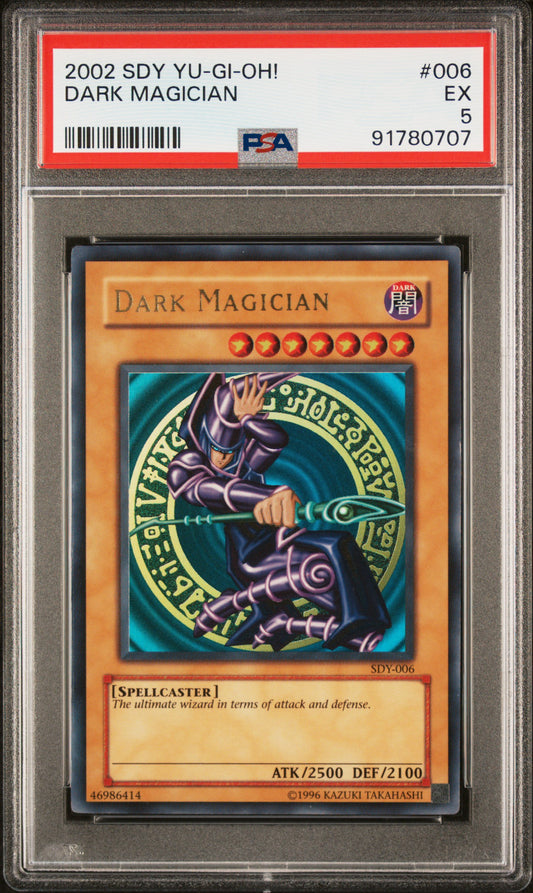 2002 Dark Magician SDY PSA 5