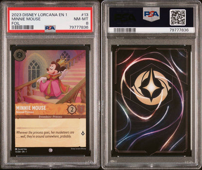 2023 Disney Locana The First Chapter FOIL Minnie Mouse PSA 8