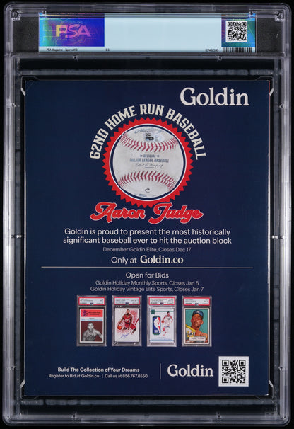 PSA Magazine JORDAN COVER PSA 8.5 OVERSIZE