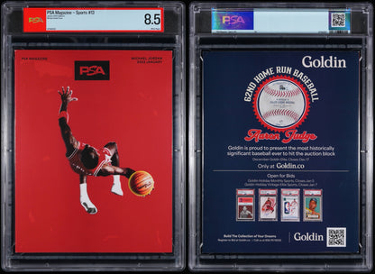 PSA Magazine JORDAN COVER PSA 8.5 OVERSIZE