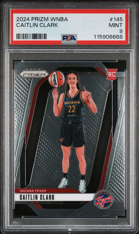 2024 Prizm WNBA Caitlin Clark PSA 9