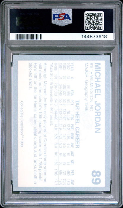 1990 North Carolina Michael Jordan PSA 9