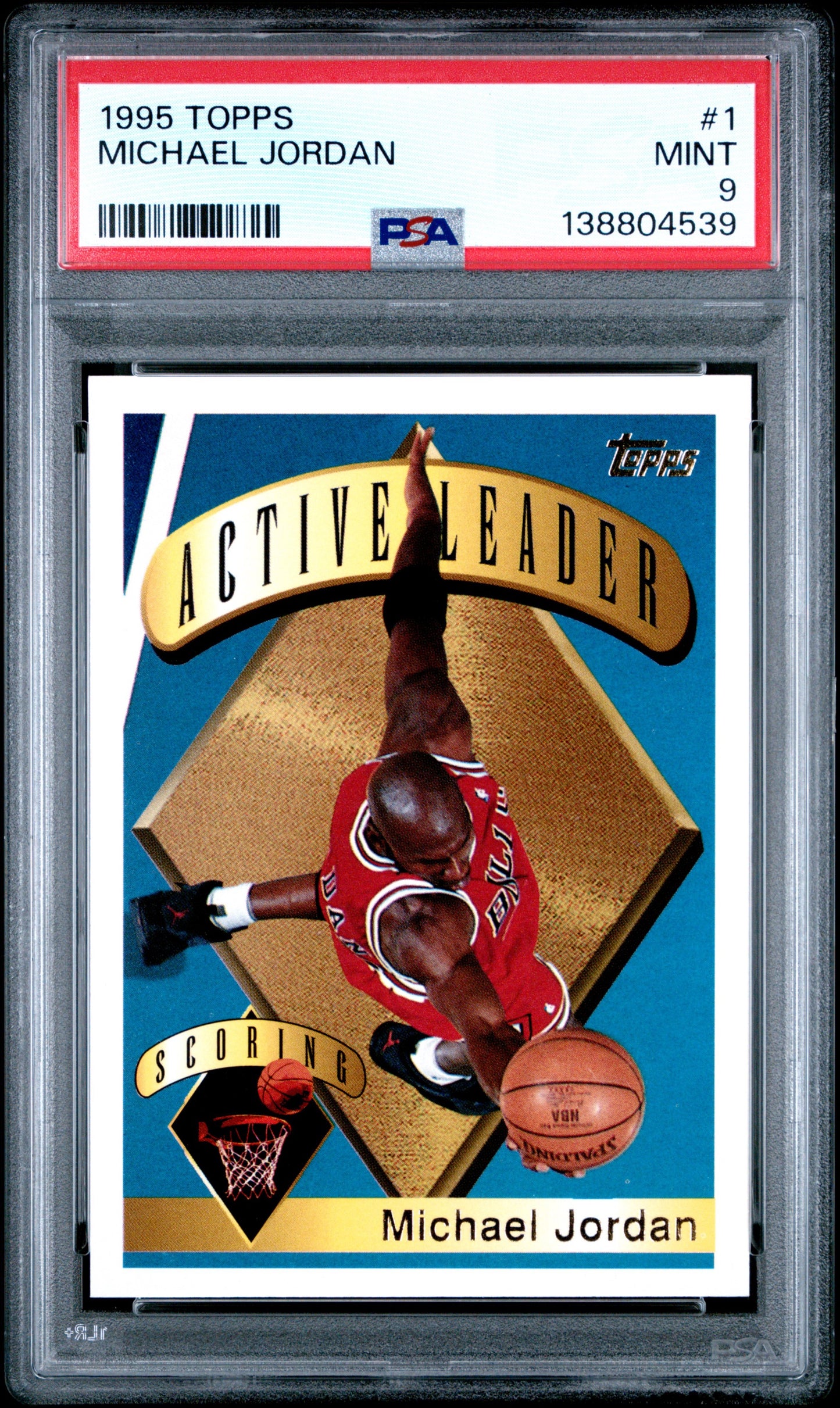 1995 Topps Michael Jordan PSA 9
