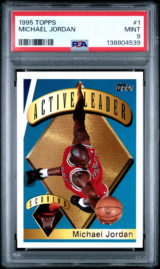 1995 Topps Michael Jordan PSA 9