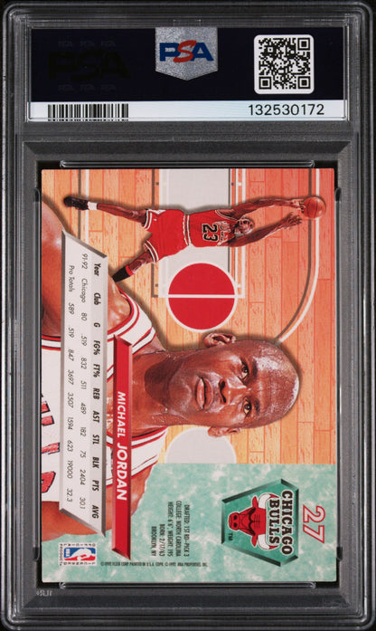 1992 Fleer Ultra Michael Jordan PSA 8