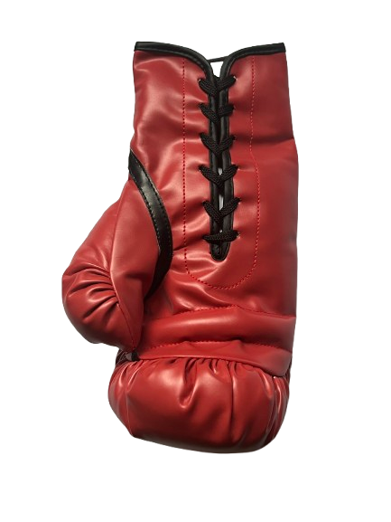 Mike Tyson signed RED Boxing glove JSA CERTIFIED