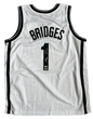 Mikal Bridges signed Brooklyn Nets Jersey PSA Authenticated