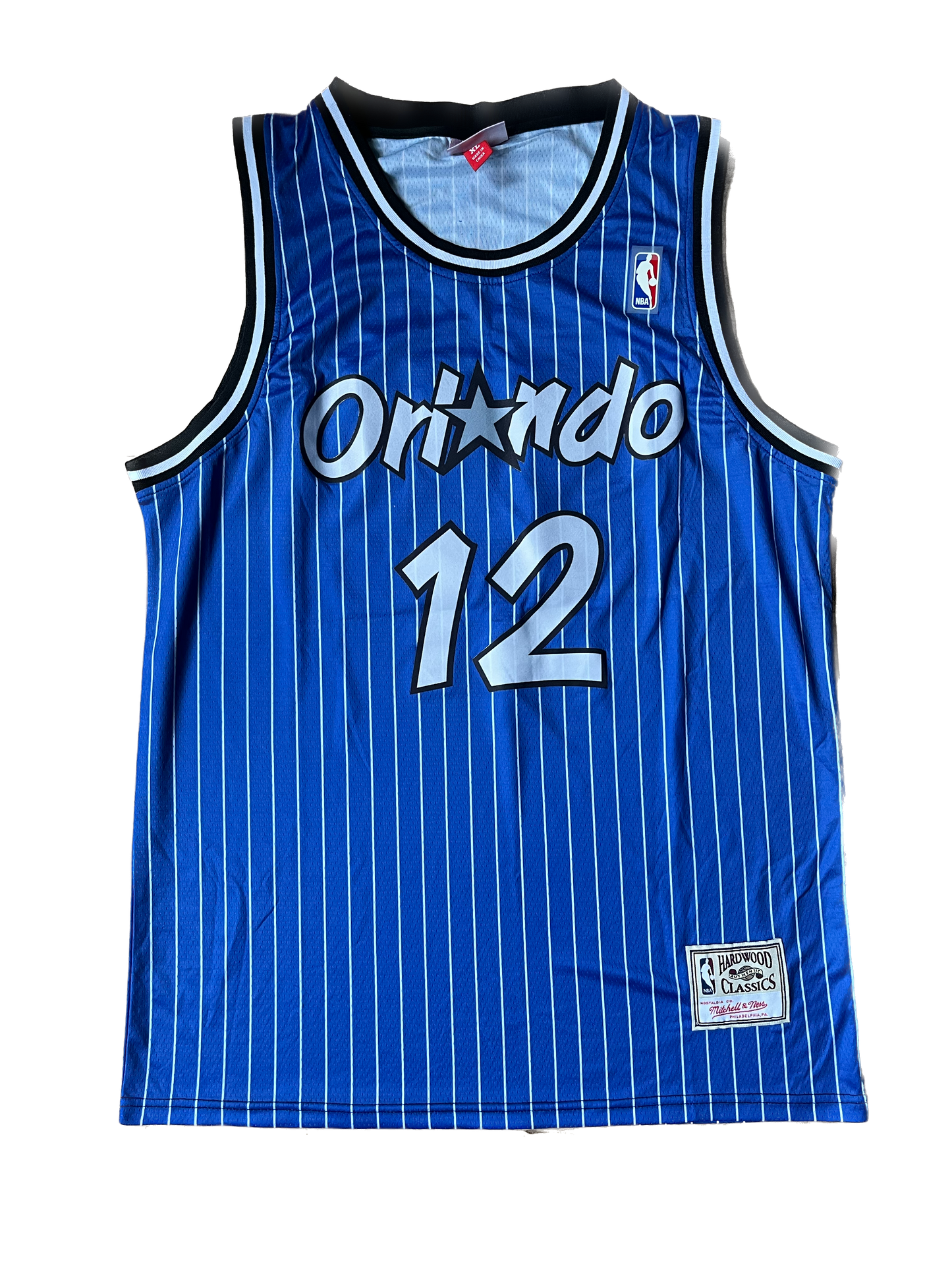 Dwight Howard #12 Orlando Magic signed Mitchell & Ness jersey