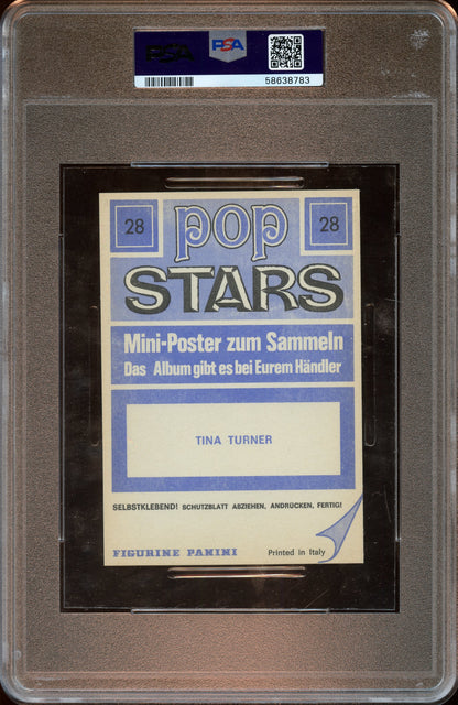 1975 Tina Turner Panini Modena PSA 6