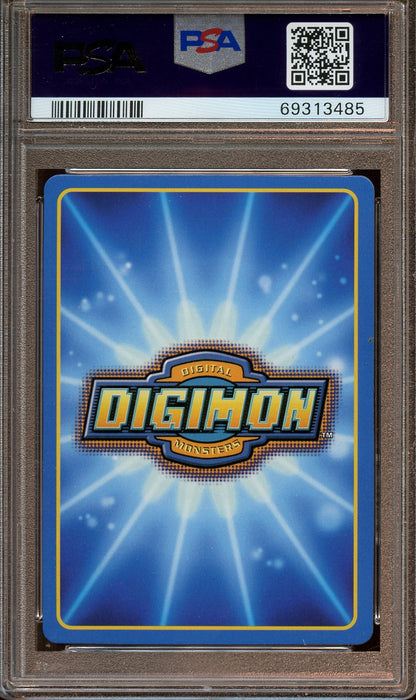 2000 Digimon Musyamon series 2 - Foil PSA 8