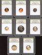 Lot of 8 graded US coins