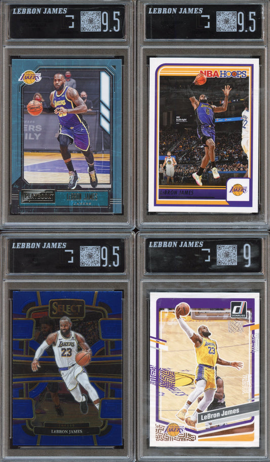 LOT of 14 Lebron James Cards - MJCollectors Graded