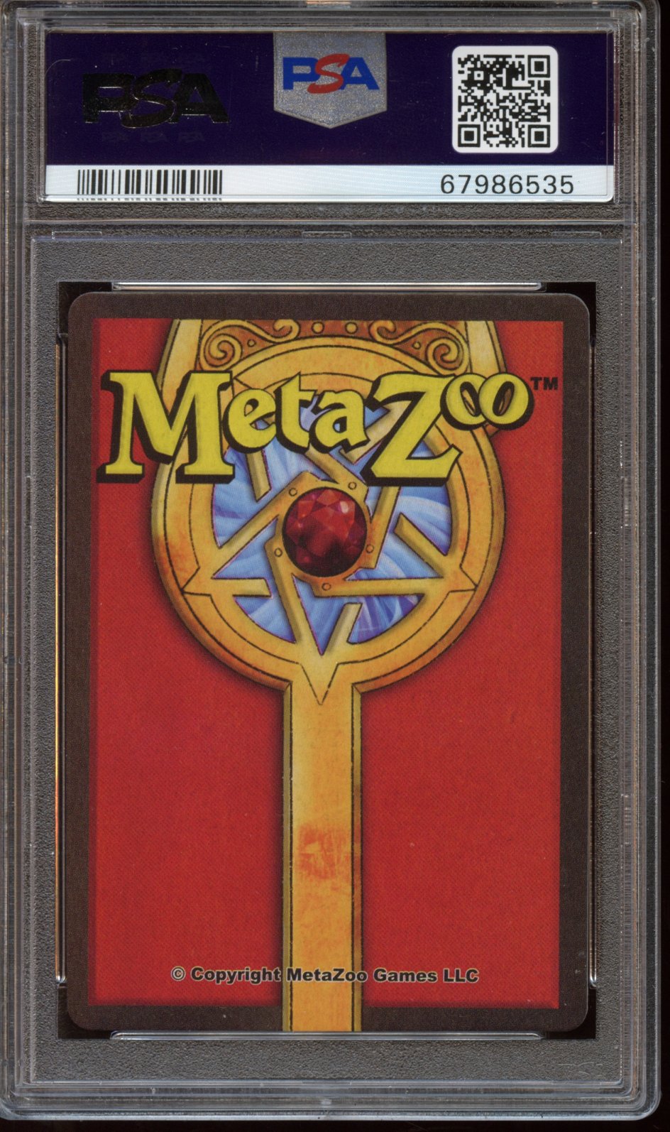 2021 MetaZoo Jack Frost Holo Nightfall 1st Ed. PSA 9