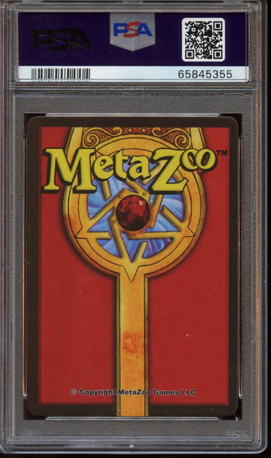 2021 MetaZoo Babe The Blue Ox Holo Cryptid Nation 2nd Ed. PSA 9