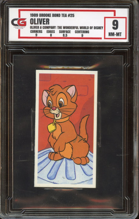 1989 Brooke Bond Tea OLIVER CG 9
