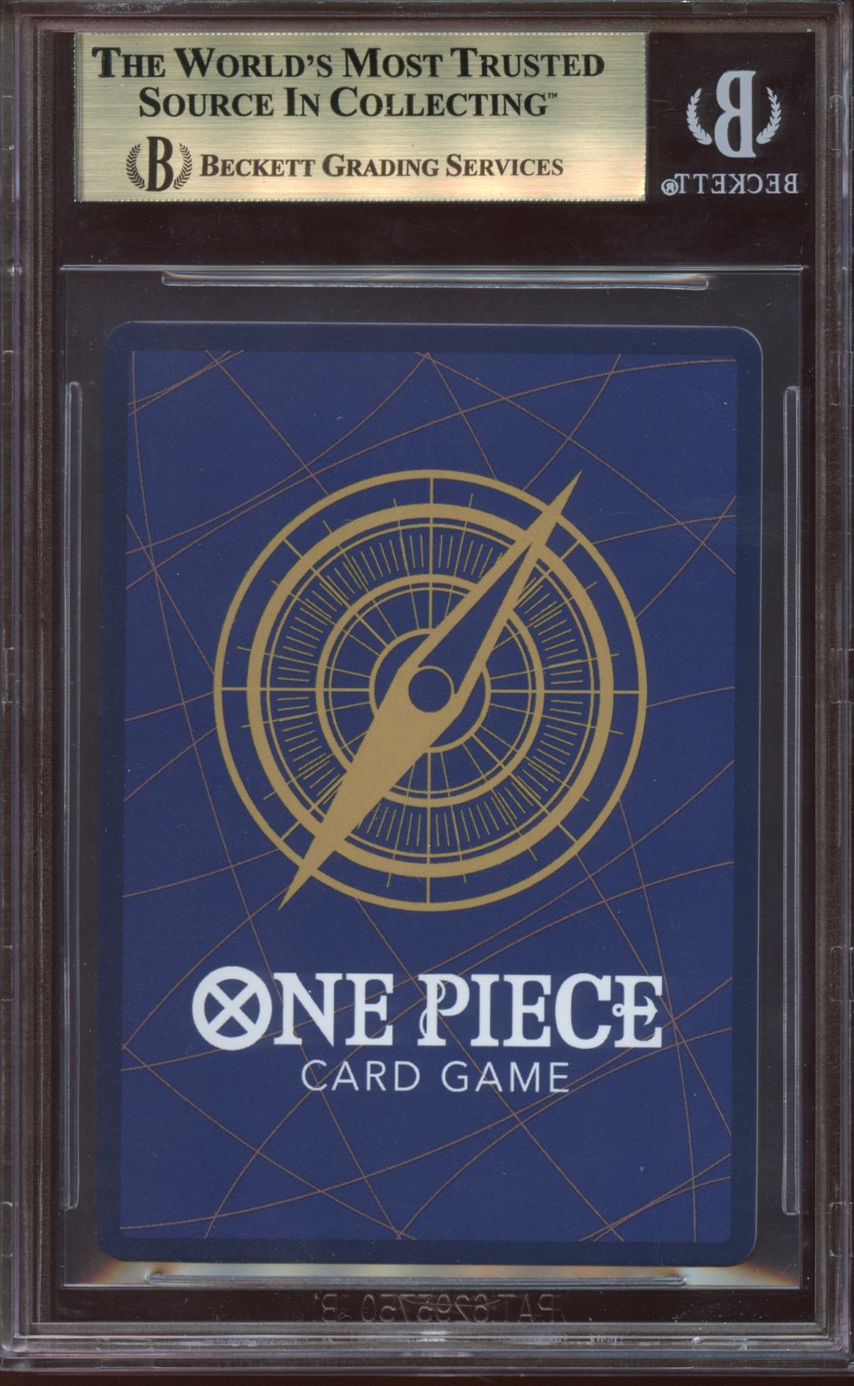 2023 One Piece Paramount War Kuzan Sr BGS 9.5