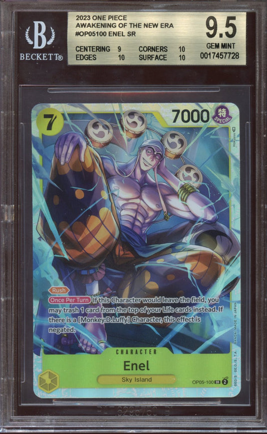 2023 One Piece Awakening of the new era Enel BGS 9.5