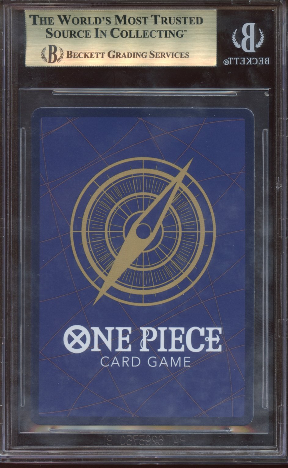 2022-24 One Piece Promos Monkey D. Luffy Treasure Booster set BGS 9.5
