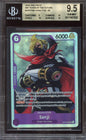 2024 One Piece 500 years in the future Sanji Foil BGS 9.5