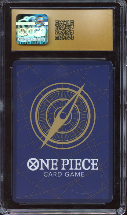2023 One Piece JPN. Wings of the Captain Hody Jones Super Rare CGC 10 PRISTINE
