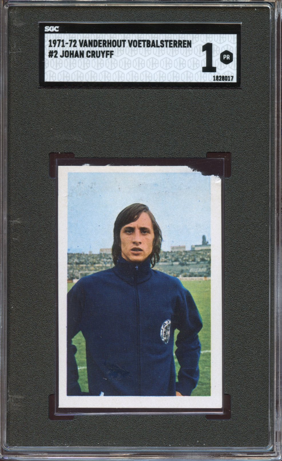 1971-72 Vanderhout Voetbalsterren Johan Cruyff SGC 1