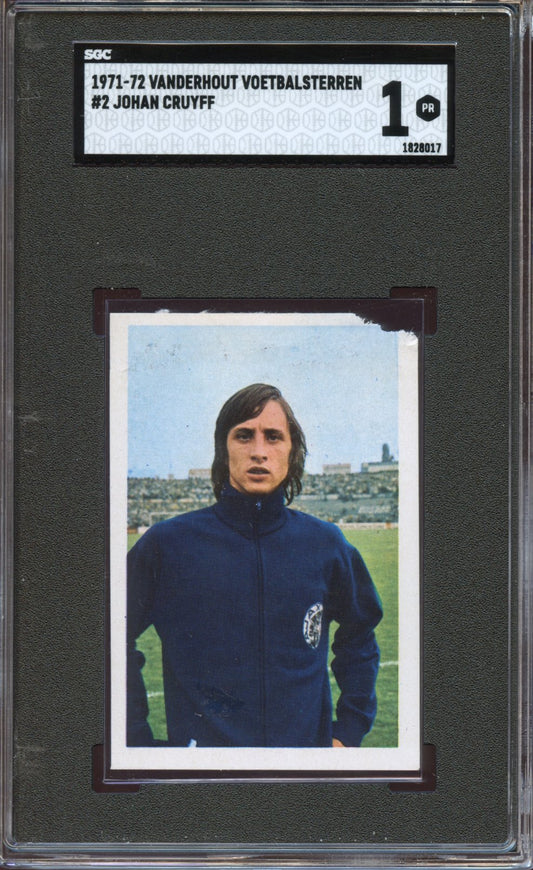 1971-72 Vanderhout Voetbalsterren Johan Cruyff SGC 1