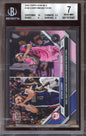 2024 Topps Now MLS Curry/Messi BGS 7
