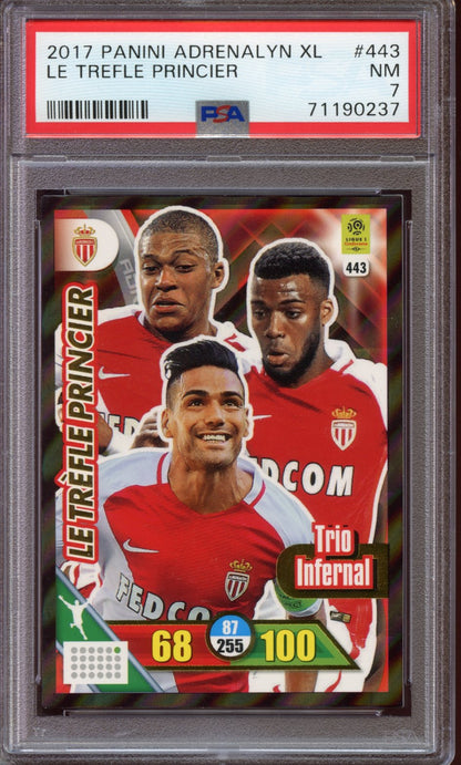 2017 Panini Adrenalyn XL ''Le Trefle Princier'' PSA 7