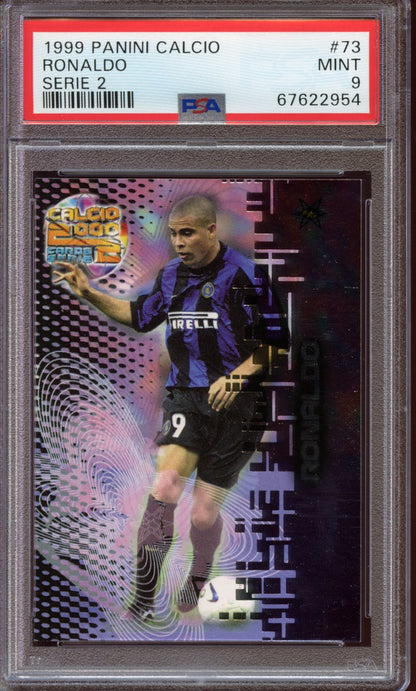 1999 Panini Calcio Ronaldo PSA 9