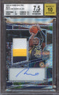 2022-23 Panini Spectra Bennedict Mathurin AUTO PATCH /25 BGS 7.5/10