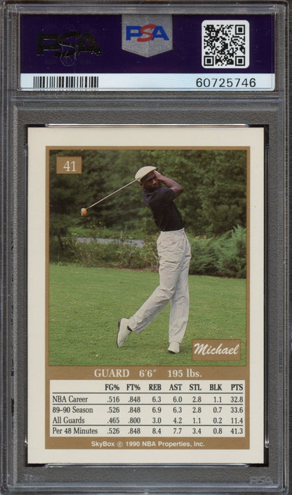 1990 Skybox Michael Jordan PSA 9