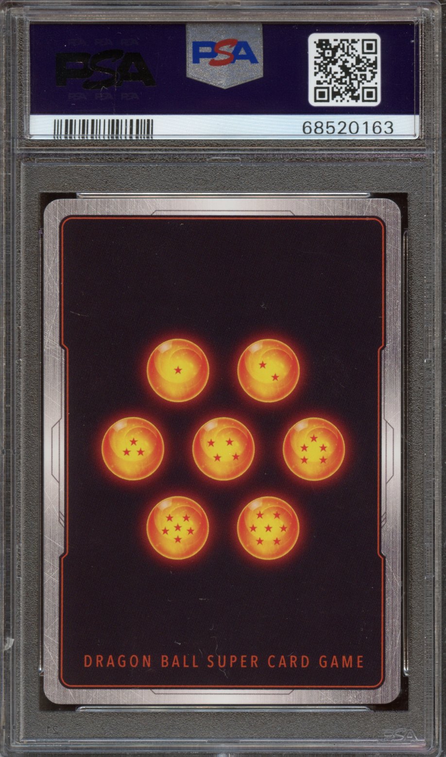 2021 Dragon Ball S SS broly reckless pursuit PSA 9