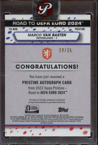 2023 Topps Pristine Marco van Basten AUTO /25