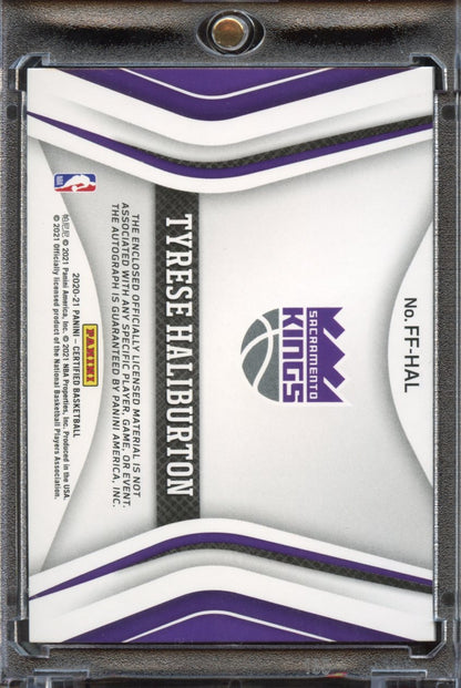 2020 Tyrese Haliburton ROOKIE Auto Patch Freshman Fabric
