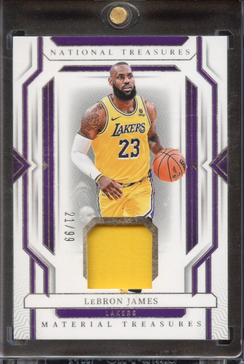 2023 Panini National Treasures Lebron James Patch /99