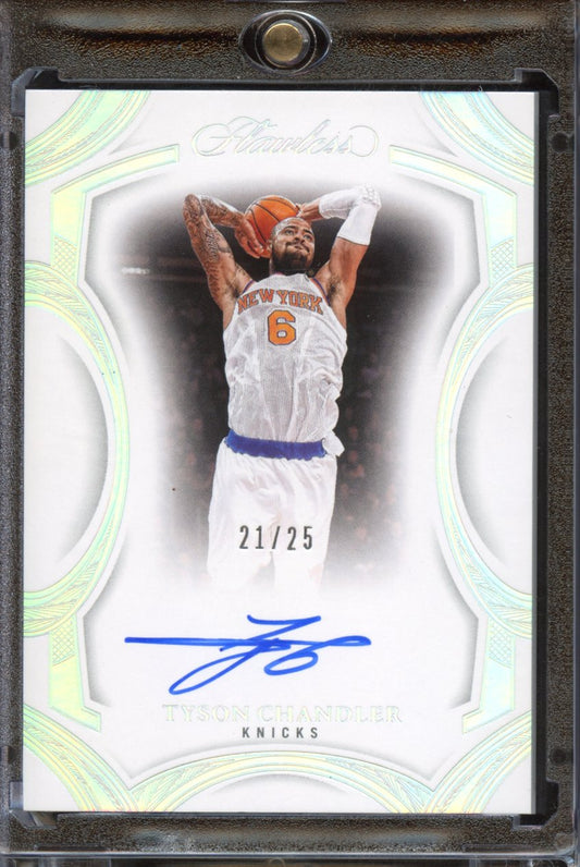 2022 Panini Flawless Tyson Chandler Auto /25