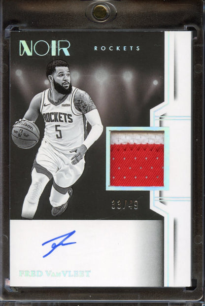 2024 Panini NOIR Fred VanVleet AUTO PATCH /99