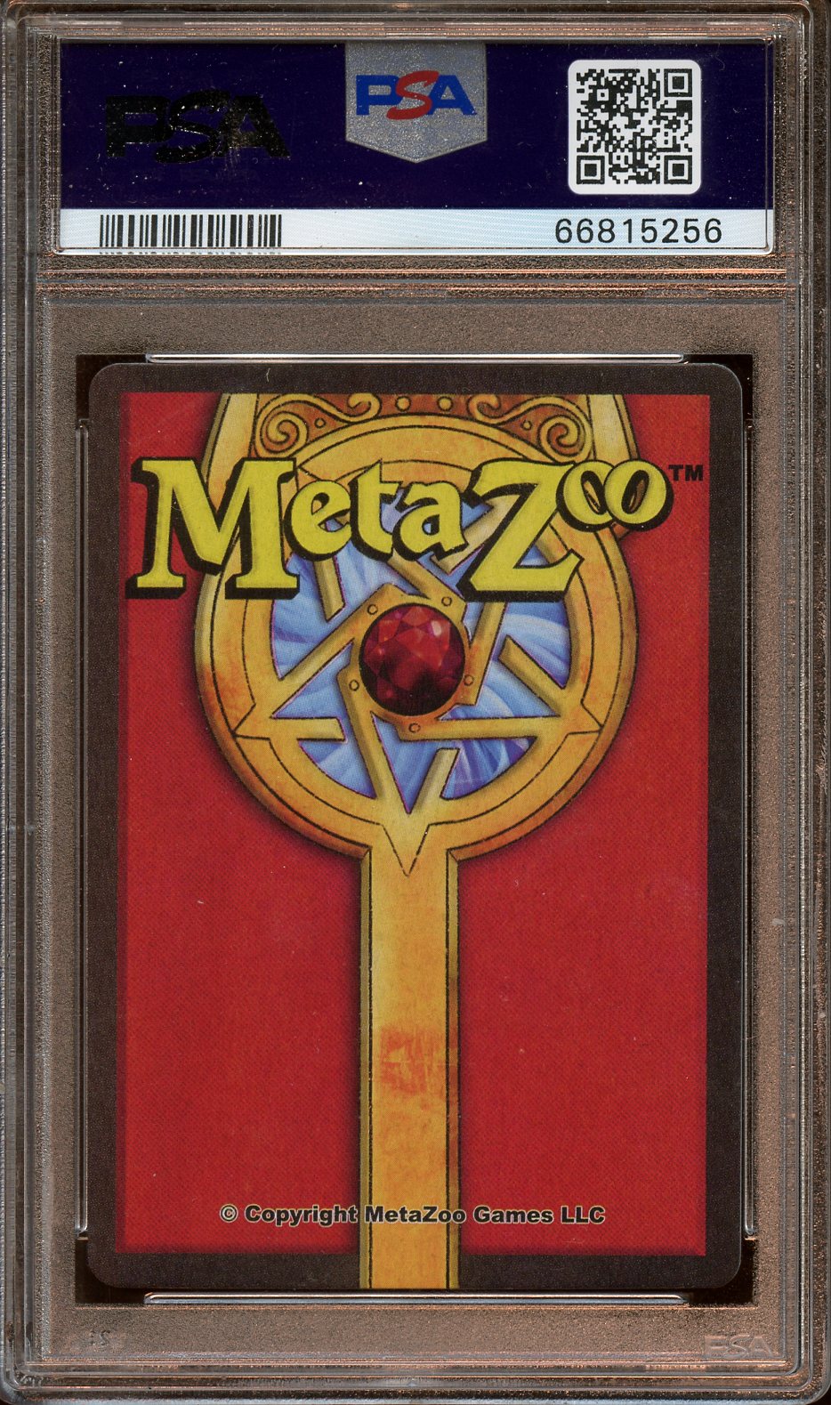 2021 MetaZoo Adam Ackler Holo Nightfall 1st Ed. PSA 10
