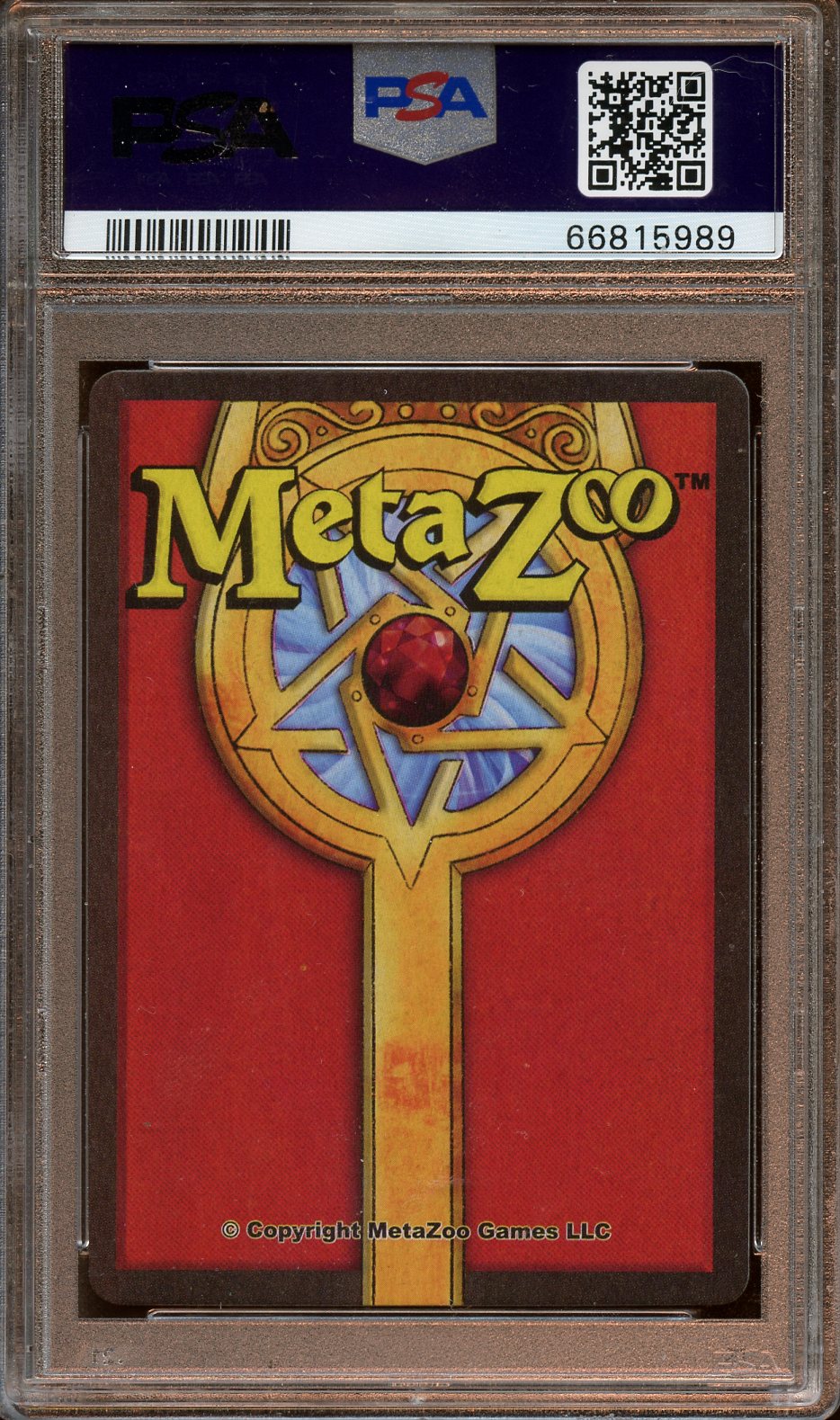 2021 MetaZoo MoMo Holo Nightfall 1st Ed. PSA 9