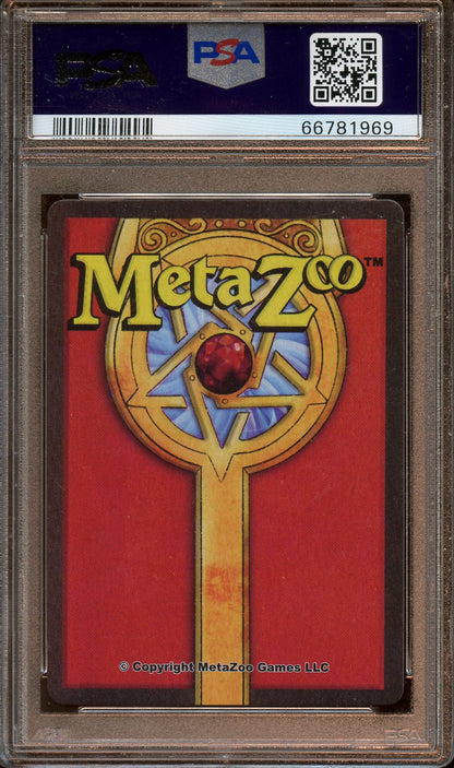 2021 MetaZoo Stalactites Holo Nightfall 1st Ed. PSA 9