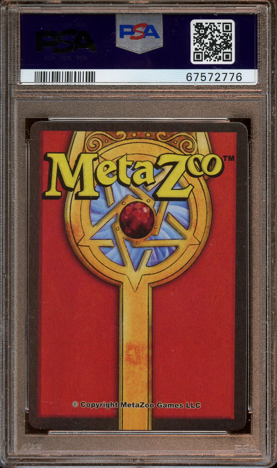 2021 MetaZoo Bell Witch Holo Nightfall 1st Ed. PSA 9